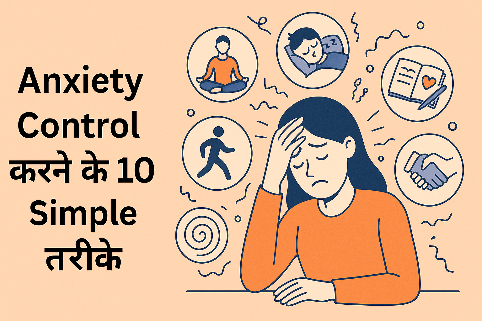 10 Simple Ways to Control Anxiety Naturally in Hindi