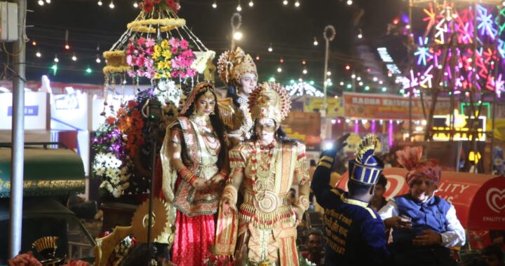 प्रभु श्री राम को सागर पार कराते केवट का दृश्य ए आई तकनीक से जीवंत हो उठा|